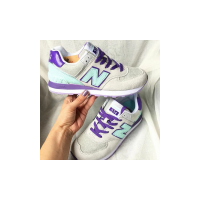 New Balance 574 Purple Gray
